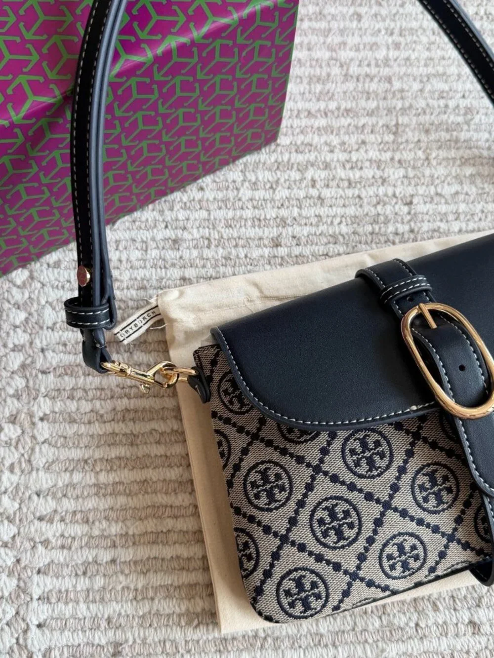 Tory Burch material monogram